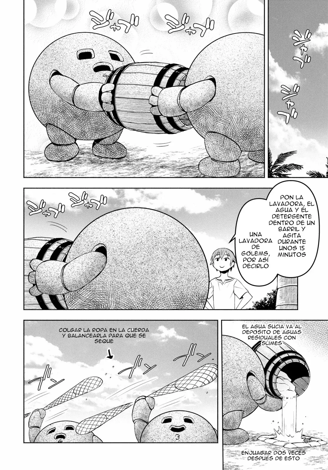 Dungeon Tou de Yadoya o Yarou! Souzou Mahou o Moratta Ore no Hosoude Hanjouki Capítulo 38 - Página 20 en español