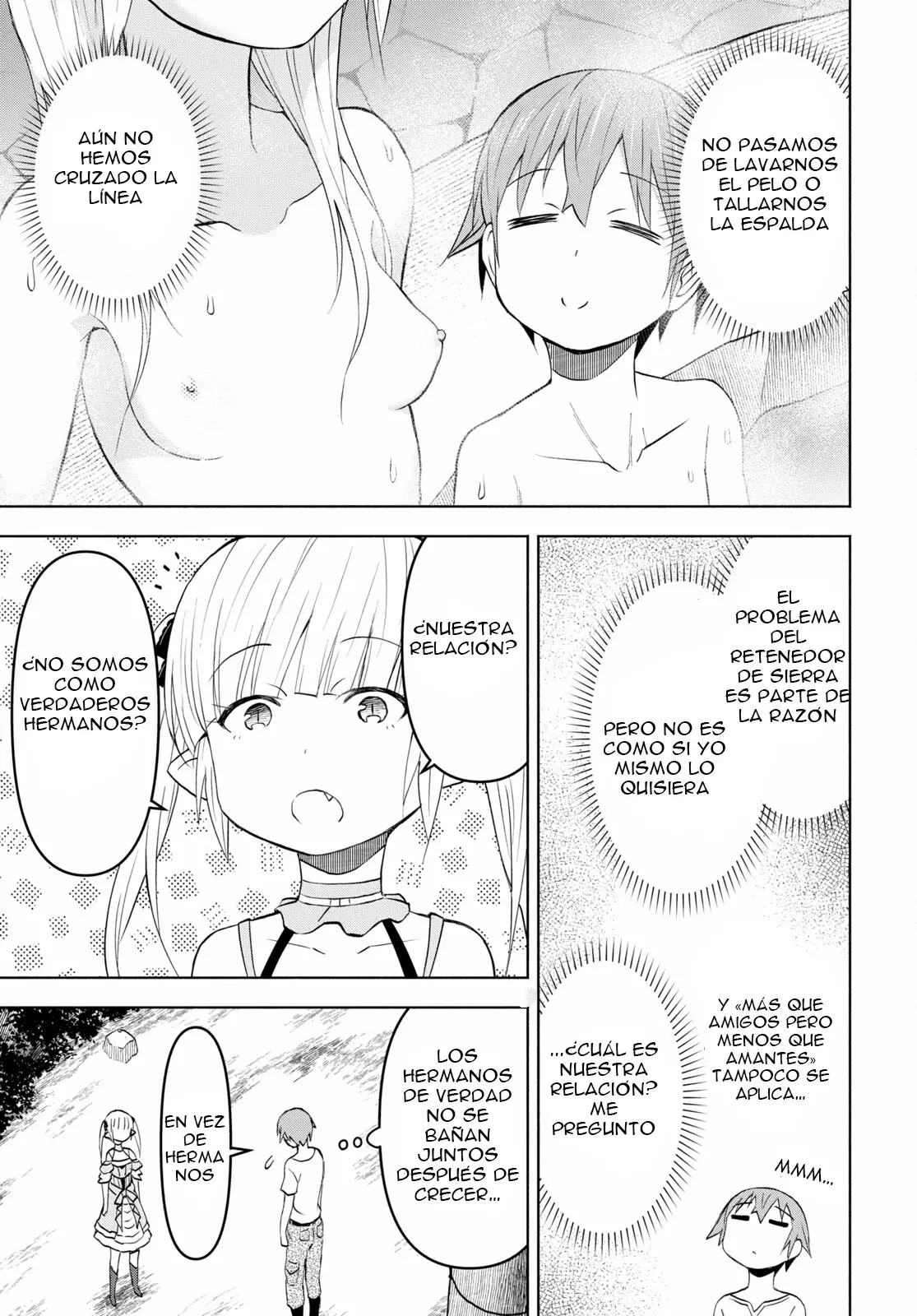 Dungeon Tou de Yadoya o Yarou! Souzou Mahou o Moratta Ore no Hosoude Hanjouki Capítulo 38 - Página 23 en español