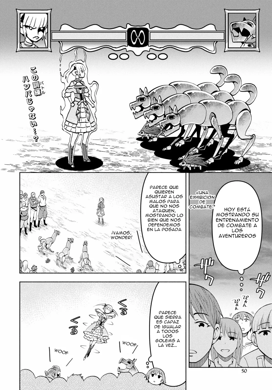 Dungeon Tou de Yadoya o Yarou! Souzou Mahou o Moratta Ore no Hosoude Hanjouki Capítulo 38 - Página 4 en español