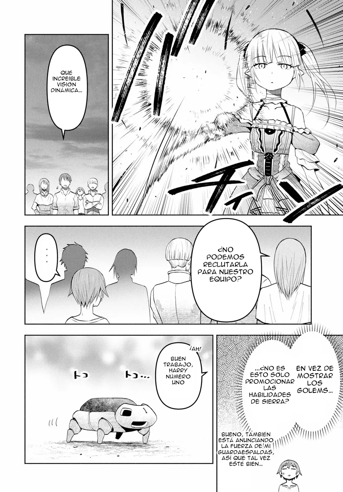 Dungeon Tou de Yadoya o Yarou! Souzou Mahou o Moratta Ore no Hosoude Hanjouki Capítulo 38 - Página 6 en español