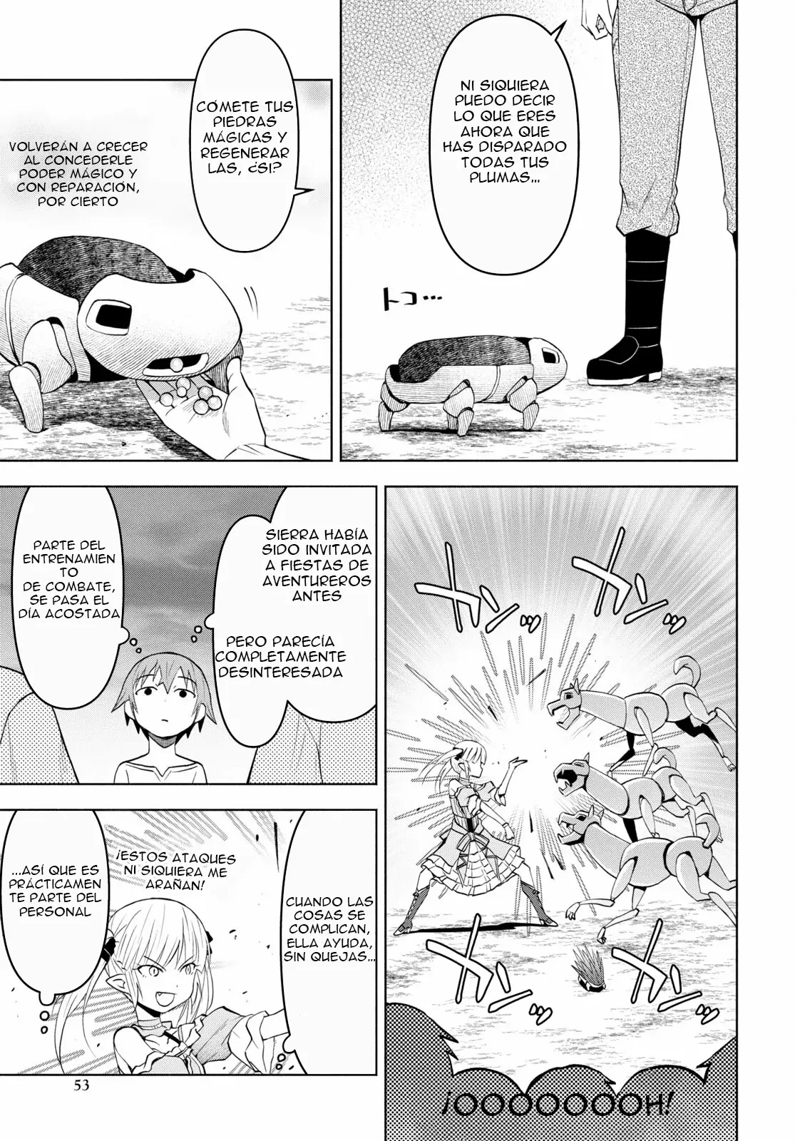 Dungeon Tou de Yadoya o Yarou! Souzou Mahou o Moratta Ore no Hosoude Hanjouki Capítulo 38 - Página 7 en español