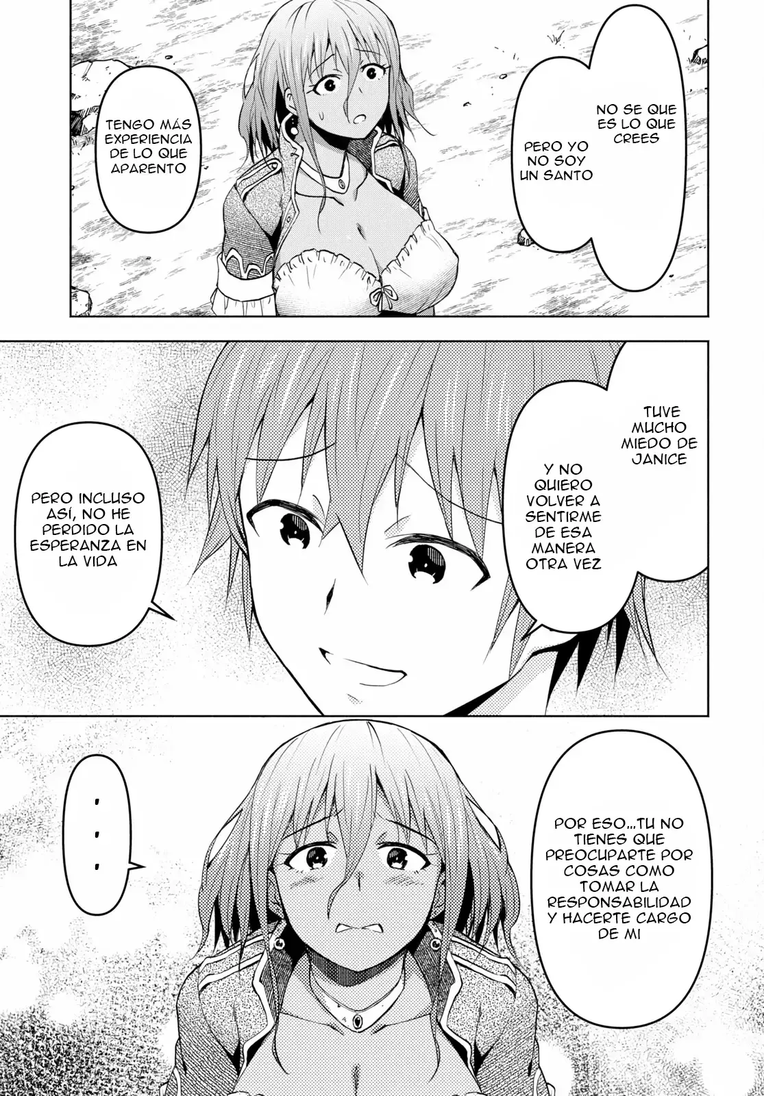 Dungeon Tou de Yadoya o Yarou! Souzou Mahou o Moratta Ore no Hosoude Hanjouki Capítulo 39 - Página 17 en español