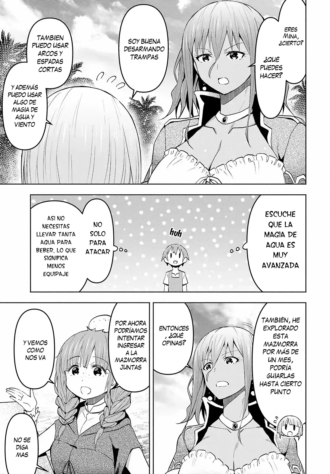 Dungeon Tou de Yadoya o Yarou! Souzou Mahou o Moratta Ore no Hosoude Hanjouki Capítulo 40 - Página 10 en español