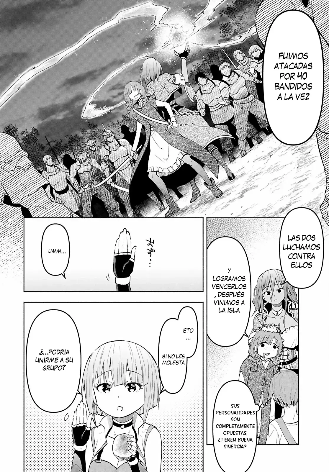 Dungeon Tou de Yadoya o Yarou! Souzou Mahou o Moratta Ore no Hosoude Hanjouki Capítulo 40 - Página 9 en español