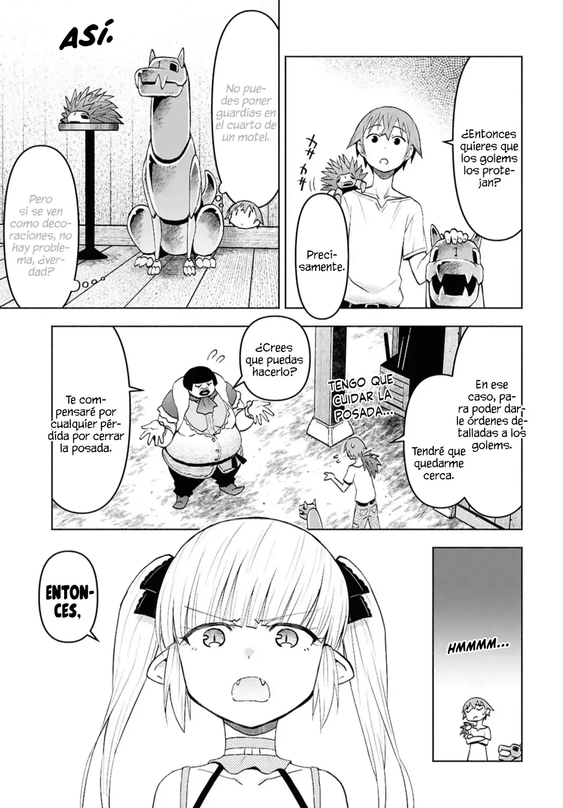 Dungeon Tou de Yadoya o Yarou! Souzou Mahou o Moratta Ore no Hosoude Hanjouki Capítulo 41 - Página 10 en español