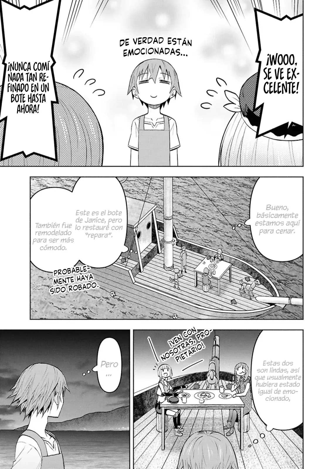 Dungeon Tou de Yadoya o Yarou! Souzou Mahou o Moratta Ore no Hosoude Hanjouki Capítulo 42 - Página 20 en español