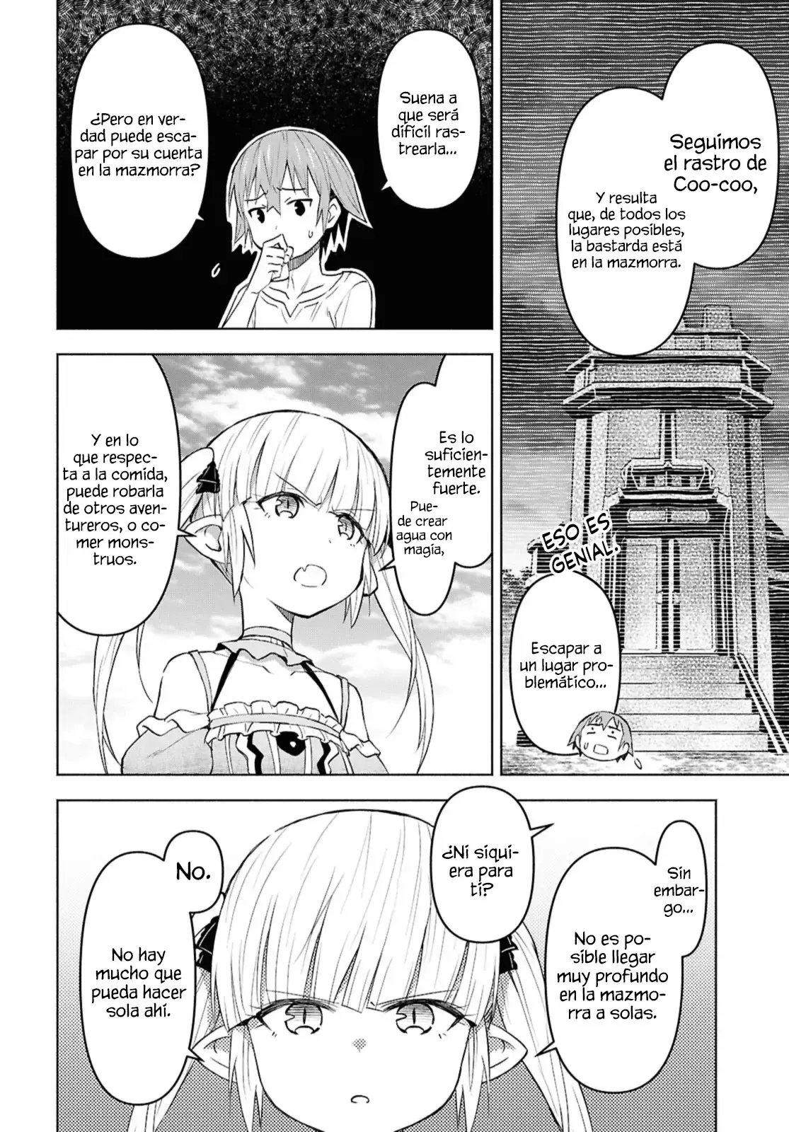 Dungeon Tou de Yadoya o Yarou! Souzou Mahou o Moratta Ore no Hosoude Hanjouki Capítulo 42 - Página 23 en español