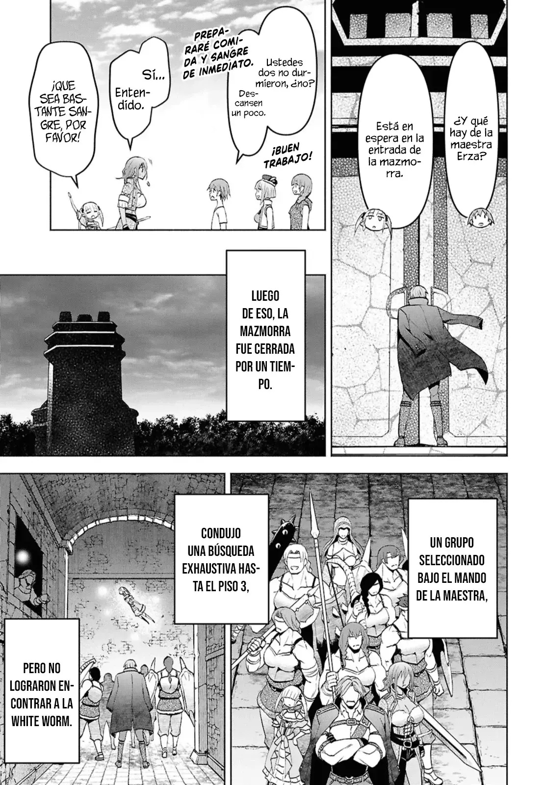 Dungeon Tou de Yadoya o Yarou! Souzou Mahou o Moratta Ore no Hosoude Hanjouki Capítulo 42 - Página 24 en español