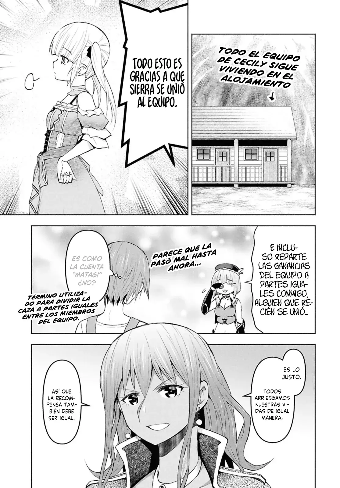Dungeon Tou de Yadoya o Yarou! Souzou Mahou o Moratta Ore no Hosoude Hanjouki Capítulo 43 - Página 11 en español