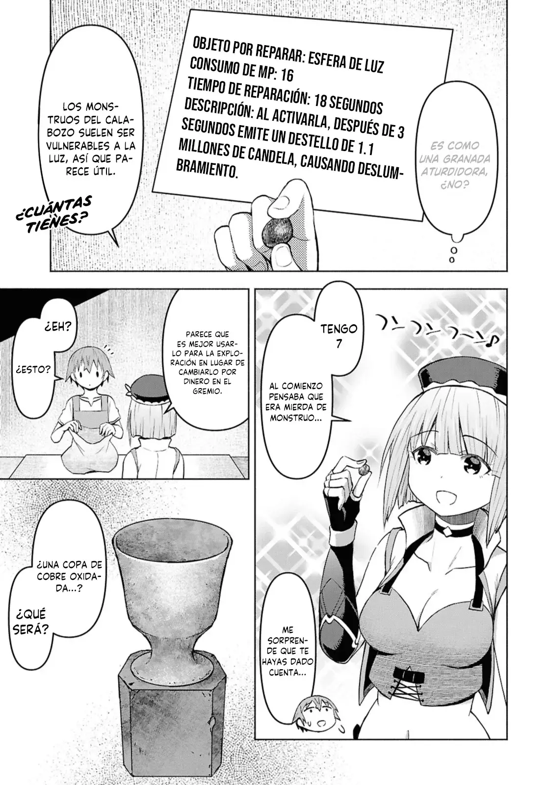 Dungeon Tou de Yadoya o Yarou! Souzou Mahou o Moratta Ore no Hosoude Hanjouki Capítulo 43 - Página 13 en español