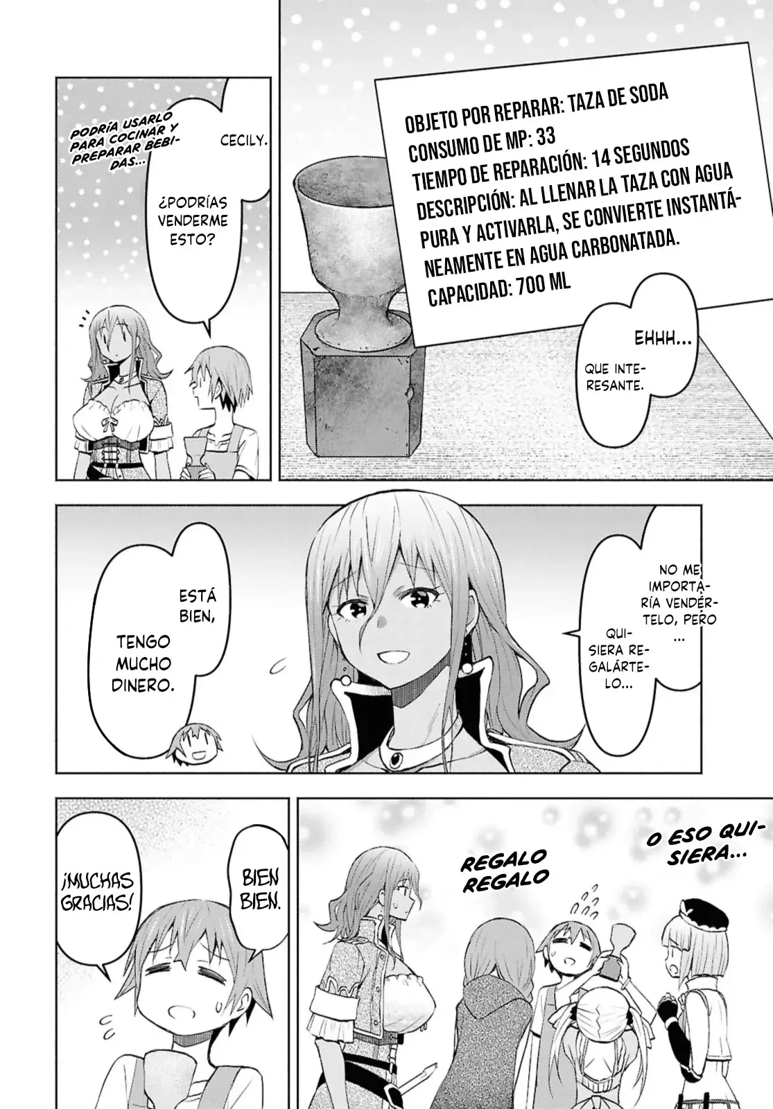 Dungeon Tou de Yadoya o Yarou! Souzou Mahou o Moratta Ore no Hosoude Hanjouki Capítulo 43 - Página 14 en español