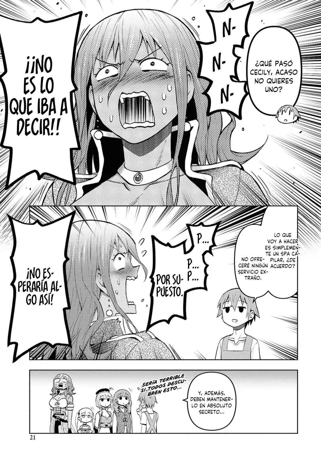 Dungeon Tou de Yadoya o Yarou! Souzou Mahou o Moratta Ore no Hosoude Hanjouki Capítulo 43 - Página 17 en español
