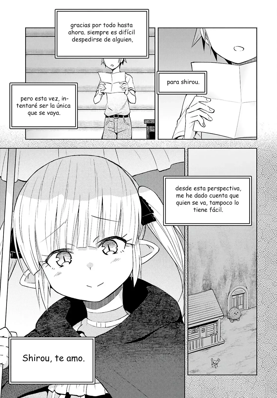 Dungeon Tou de Yadoya o Yarou! Souzou Mahou o Moratta Ore no Hosoude Hanjouki Capítulo 45 - Página 28 en español