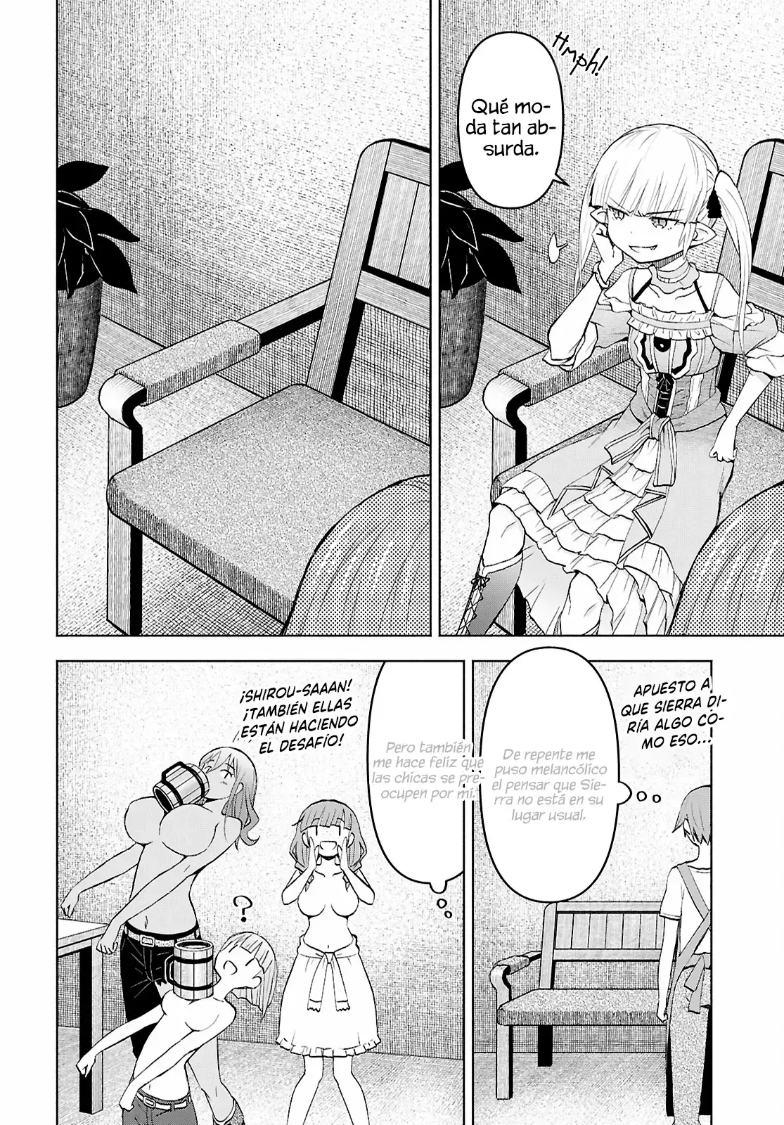 Dungeon Tou de Yadoya o Yarou! Souzou Mahou o Moratta Ore no Hosoude Hanjouki Capítulo 46 - Página 19 en español