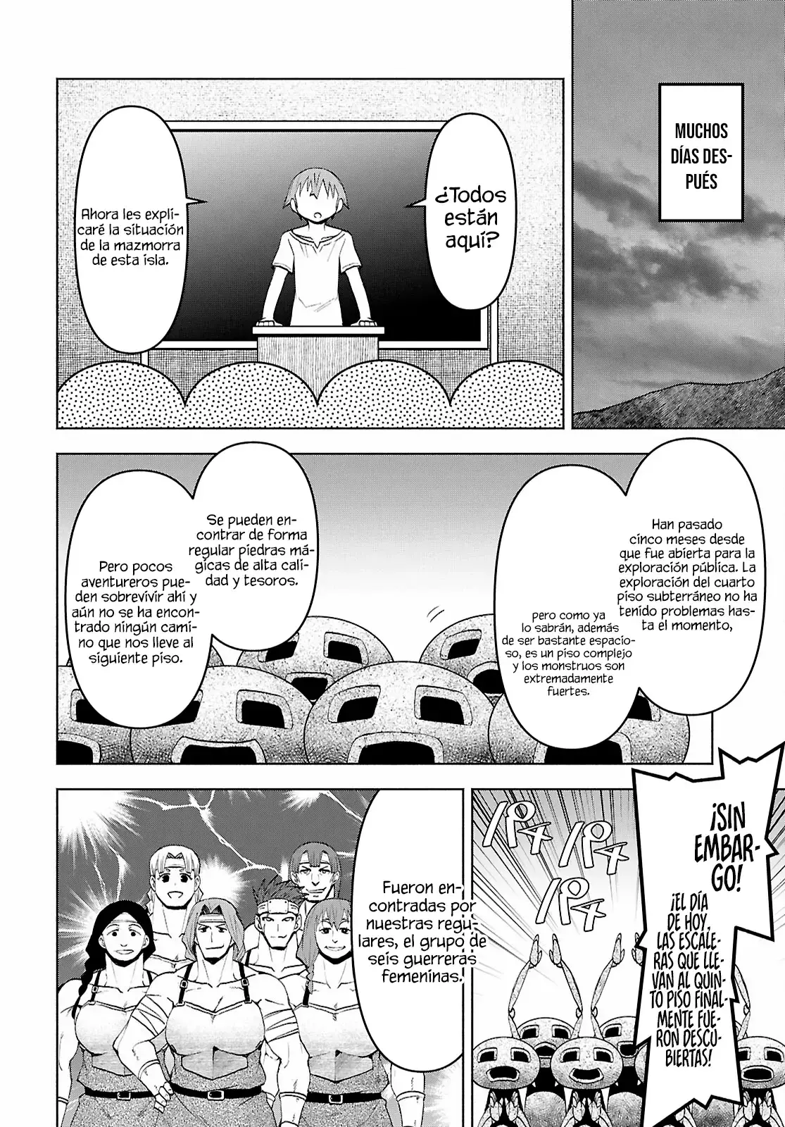Dungeon Tou de Yadoya o Yarou! Souzou Mahou o Moratta Ore no Hosoude Hanjouki Capítulo 46 - Página 21 en español