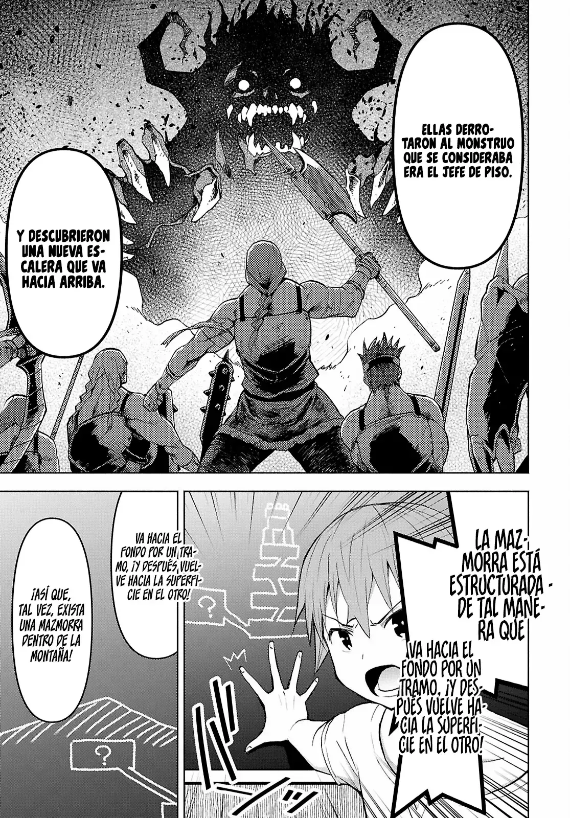 Dungeon Tou de Yadoya o Yarou! Souzou Mahou o Moratta Ore no Hosoude Hanjouki Capítulo 46 - Página 22 en español