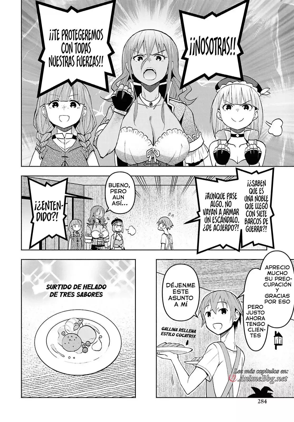 Dungeon Tou de Yadoya o Yarou! Souzou Mahou o Moratta Ore no Hosoude Hanjouki Capítulo 47 - Página 15 en español