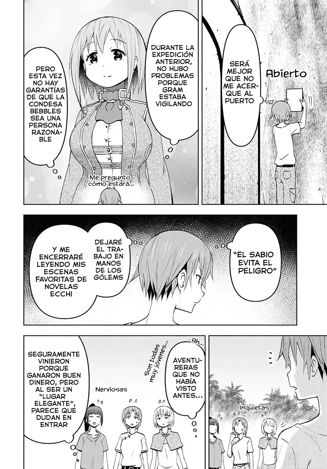 Dungeon Tou de Yadoya o Yarou! Souzou Mahou o Moratta Ore no Hosoude Hanjouki Capítulo 47 - Página 9 en español
