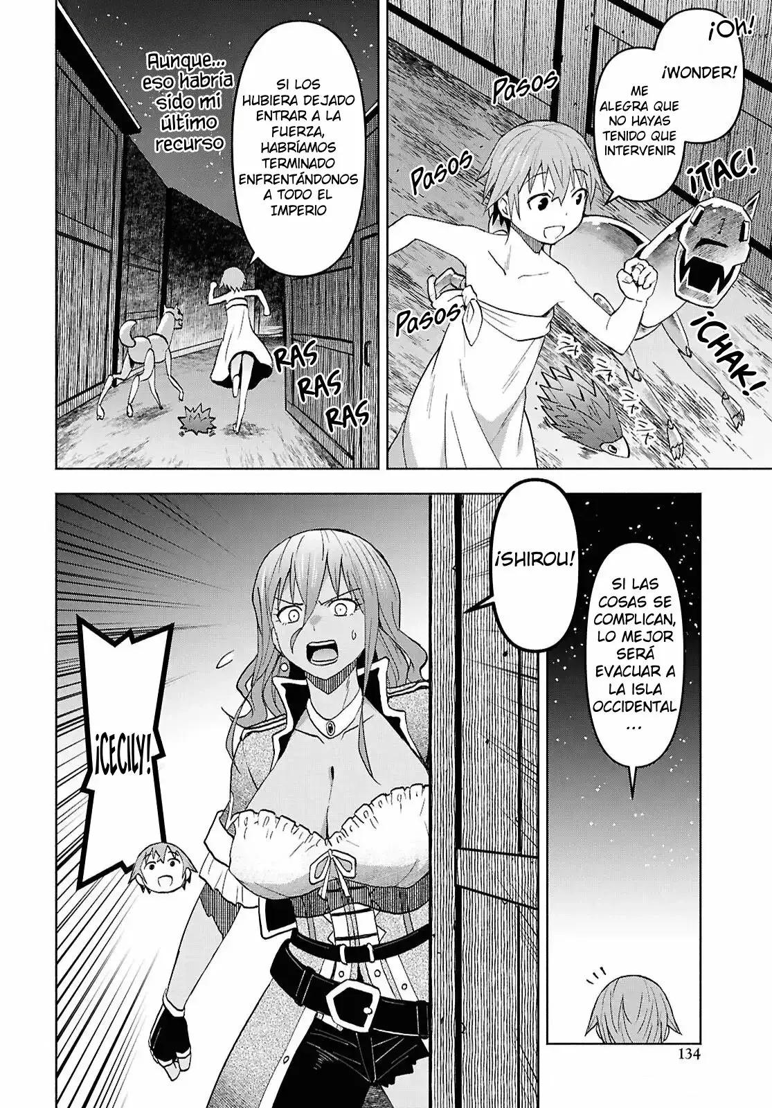Dungeon Tou de Yadoya o Yarou! Souzou Mahou o Moratta Ore no Hosoude Hanjouki Capítulo 48 - Página 29 en español