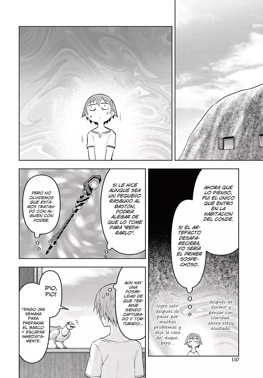 Dungeon Tou de Yadoya o Yarou! Souzou Mahou o Moratta Ore no Hosoude Hanjouki Capítulo 49 - Página 12 en español
