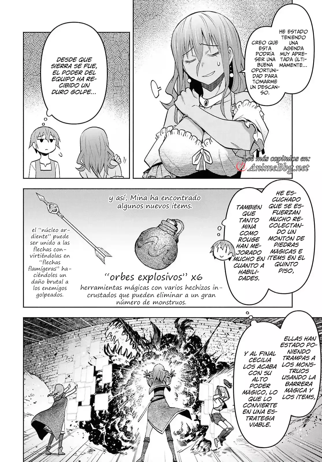 Dungeon Tou de Yadoya o Yarou! Souzou Mahou o Moratta Ore no Hosoude Hanjouki Capítulo 49 - Página 22 en español