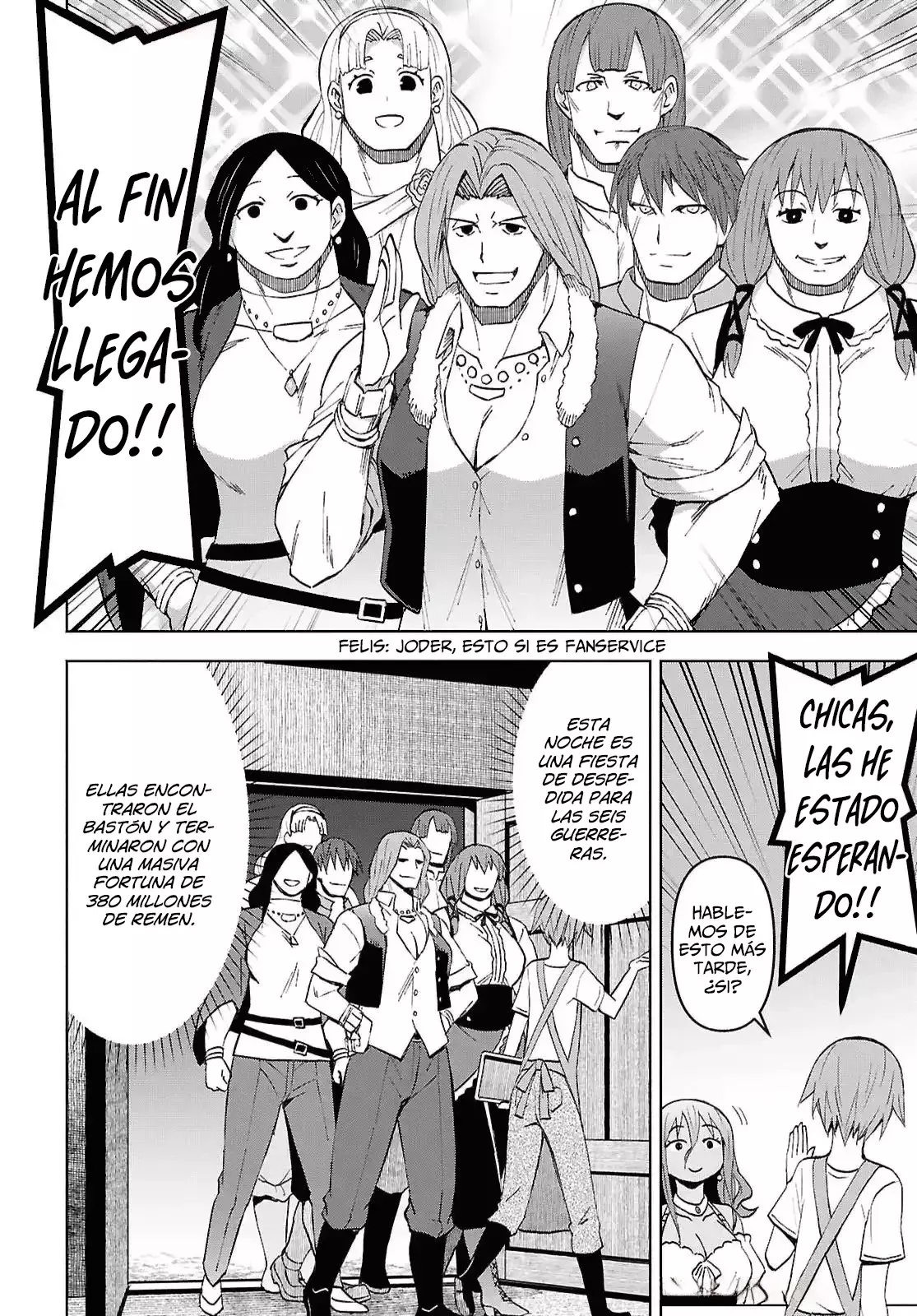 Dungeon Tou de Yadoya o Yarou! Souzou Mahou o Moratta Ore no Hosoude Hanjouki Capítulo 49 - Página 24 en español