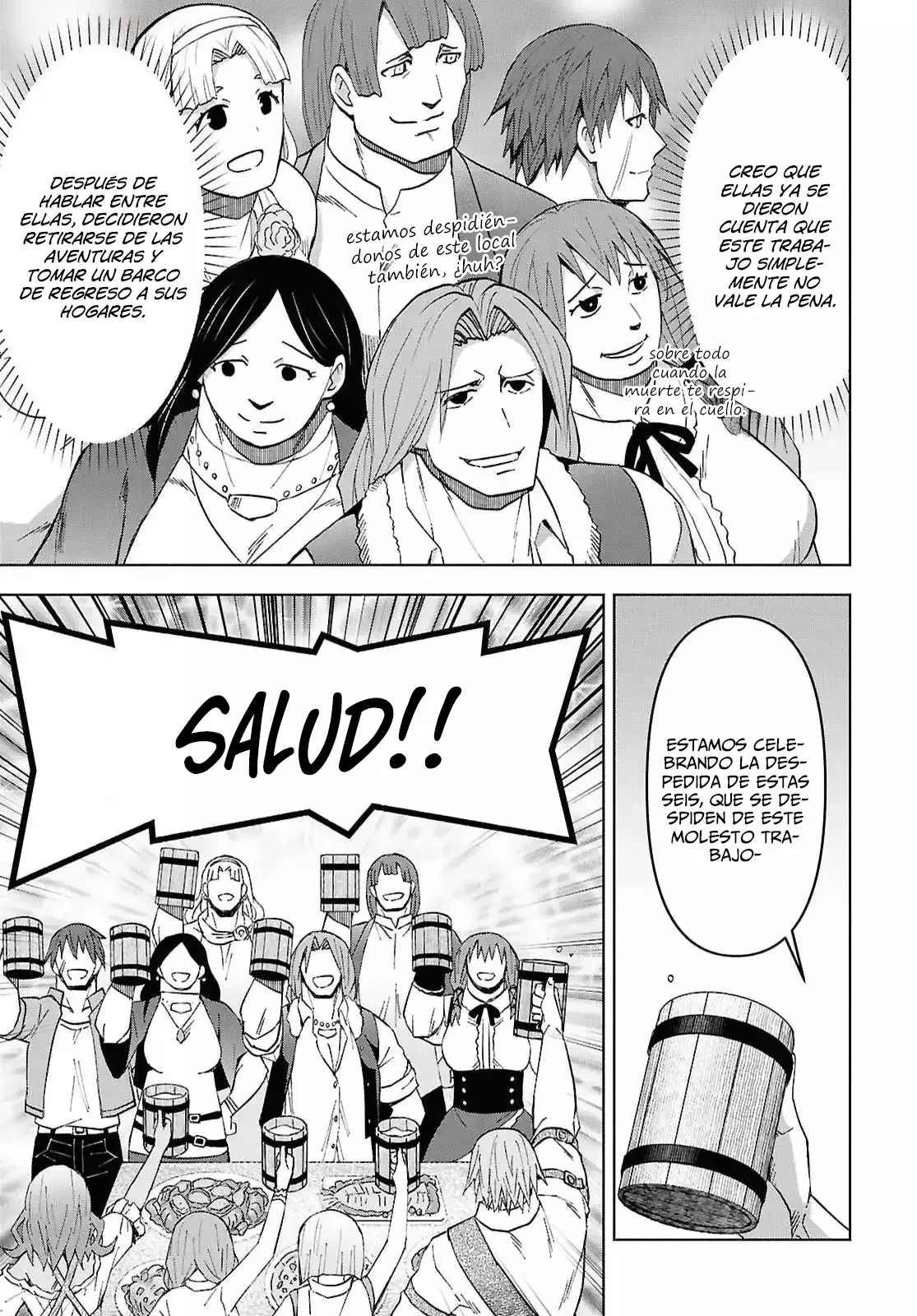 Dungeon Tou de Yadoya o Yarou! Souzou Mahou o Moratta Ore no Hosoude Hanjouki Capítulo 49 - Página 25 en español