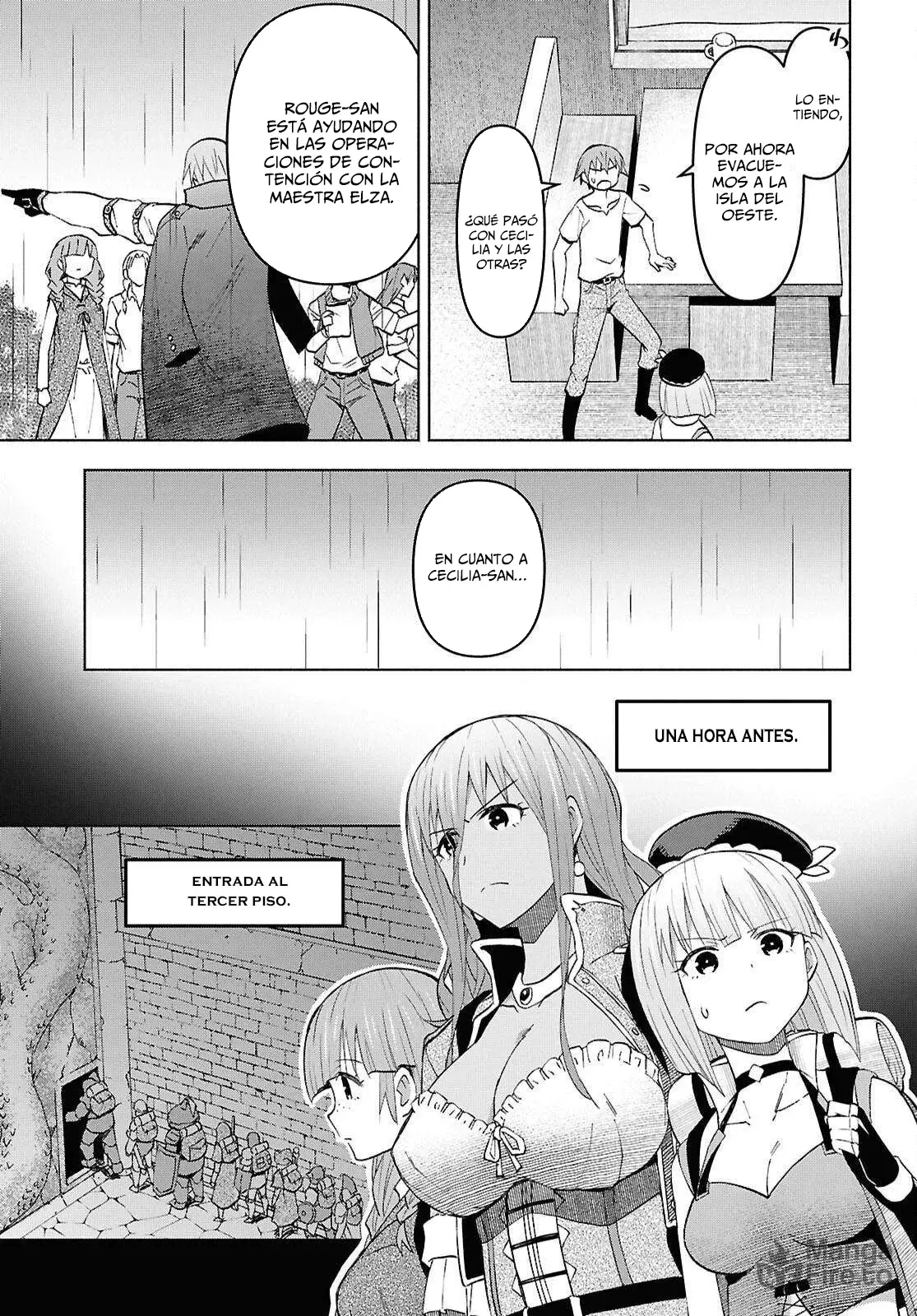 Dungeon Tou de Yadoya o Yarou! Souzou Mahou o Moratta Ore no Hosoude Hanjouki Capítulo 50 - Página 13 en español