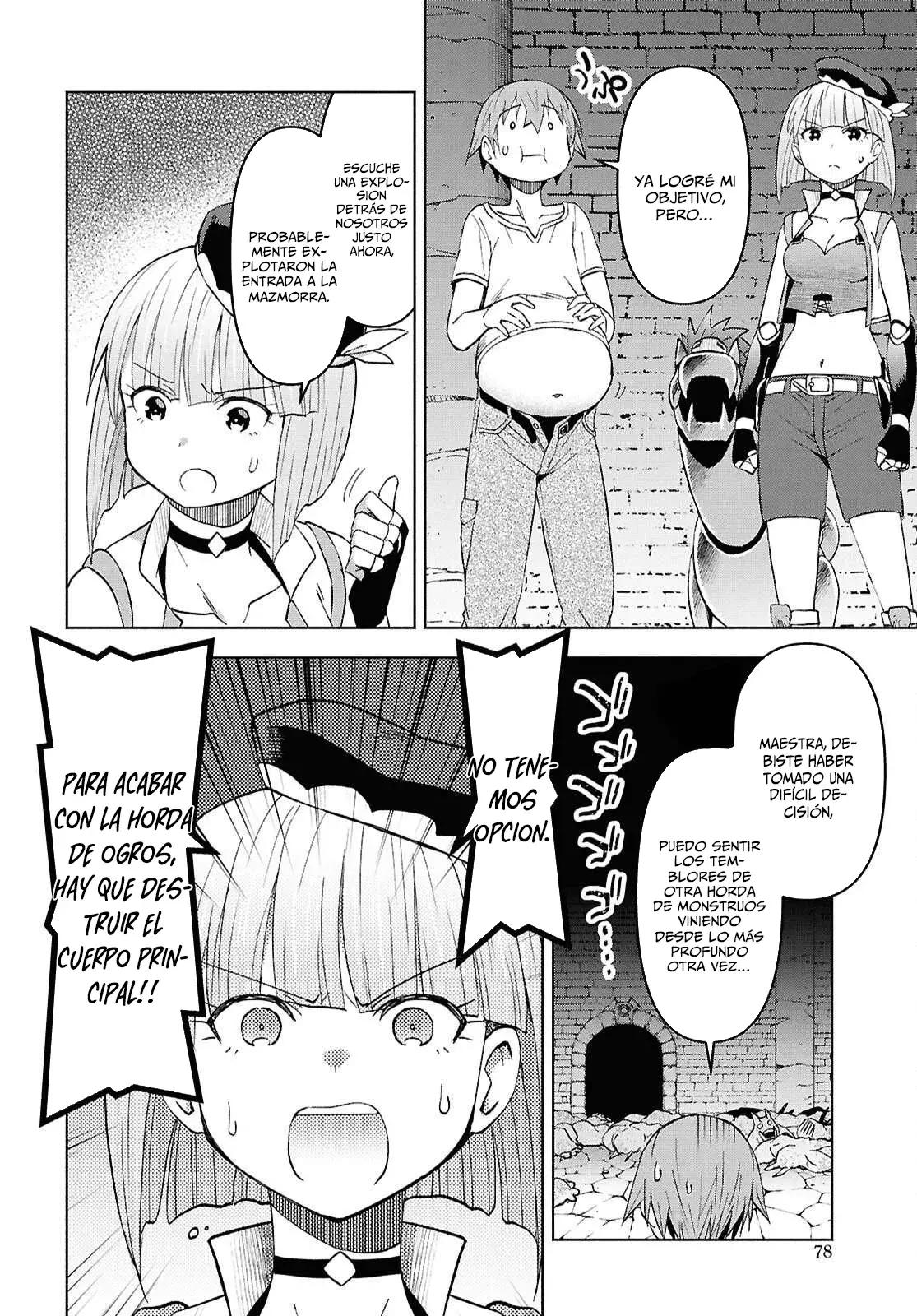 Dungeon Tou de Yadoya o Yarou! Souzou Mahou o Moratta Ore no Hosoude Hanjouki Capítulo 51 - Página 12 en español