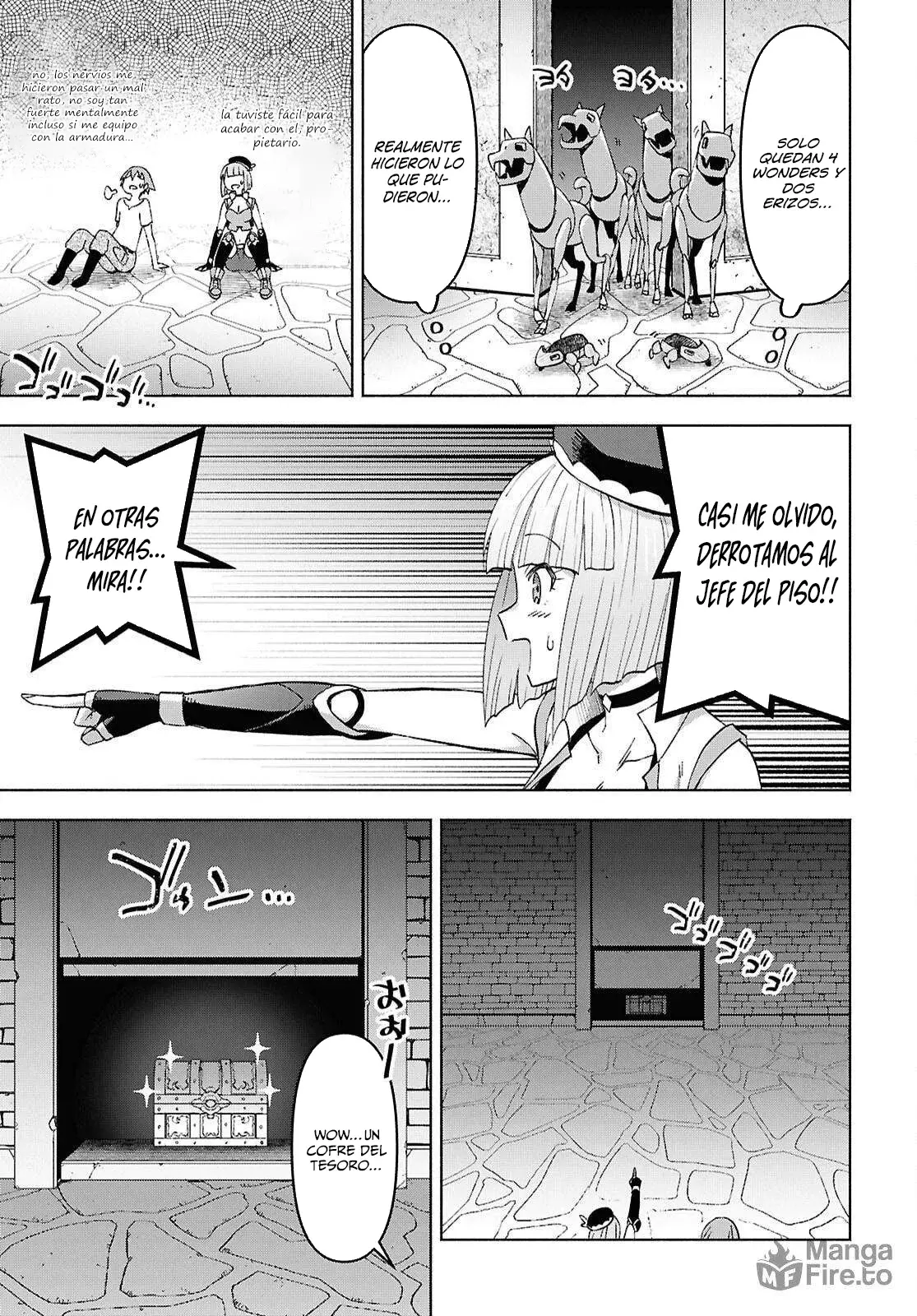 Dungeon Tou de Yadoya o Yarou! Souzou Mahou o Moratta Ore no Hosoude Hanjouki Capítulo 51 - Página 21 en español
