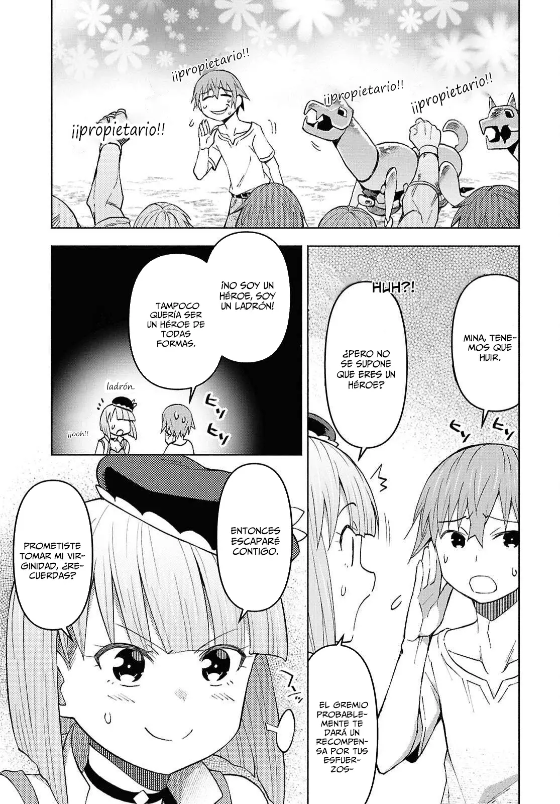 Dungeon Tou de Yadoya o Yarou! Souzou Mahou o Moratta Ore no Hosoude Hanjouki Capítulo 51 - Página 27 en español