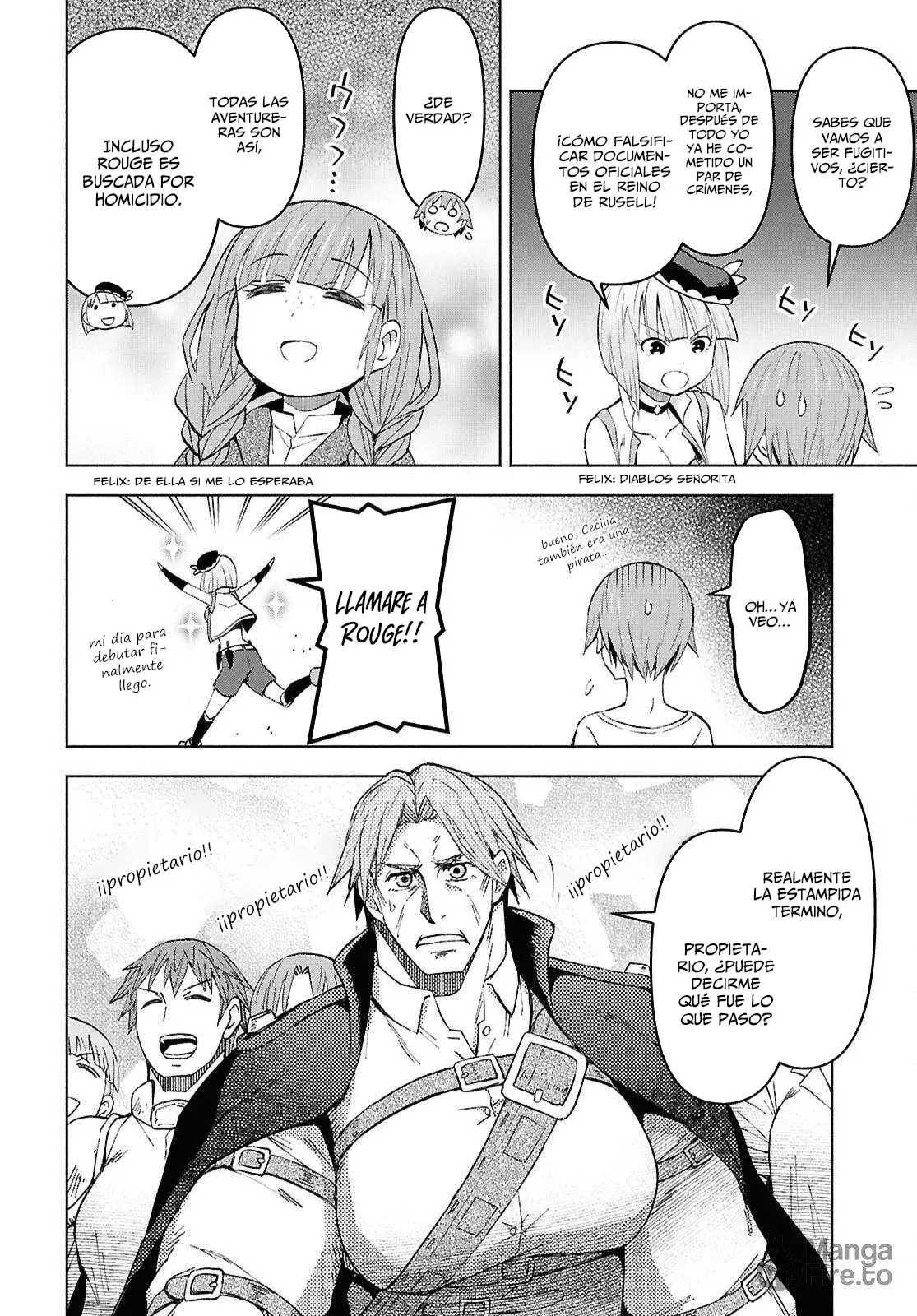 Dungeon Tou de Yadoya o Yarou! Souzou Mahou o Moratta Ore no Hosoude Hanjouki Capítulo 51 - Página 28 en español