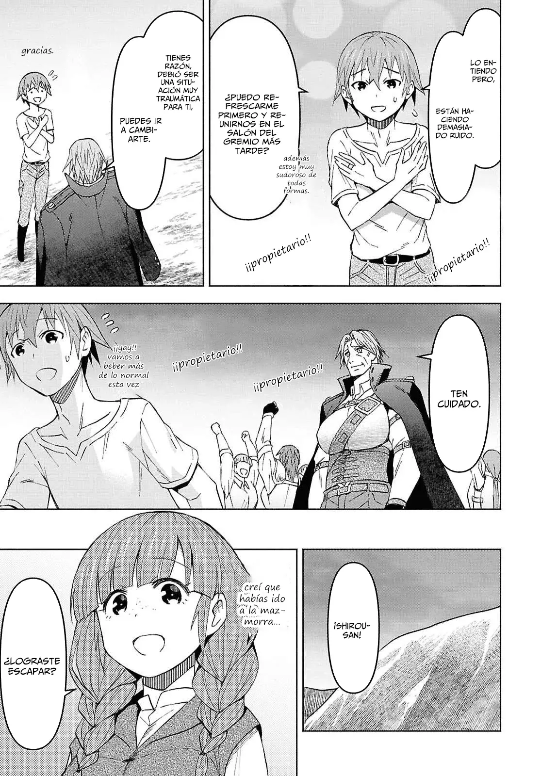 Dungeon Tou de Yadoya o Yarou! Souzou Mahou o Moratta Ore no Hosoude Hanjouki Capítulo 51 - Página 29 en español