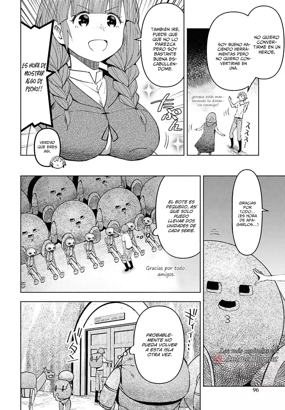 Dungeon Tou de Yadoya o Yarou! Souzou Mahou o Moratta Ore no Hosoude Hanjouki Capítulo 51 - Página 30 en español