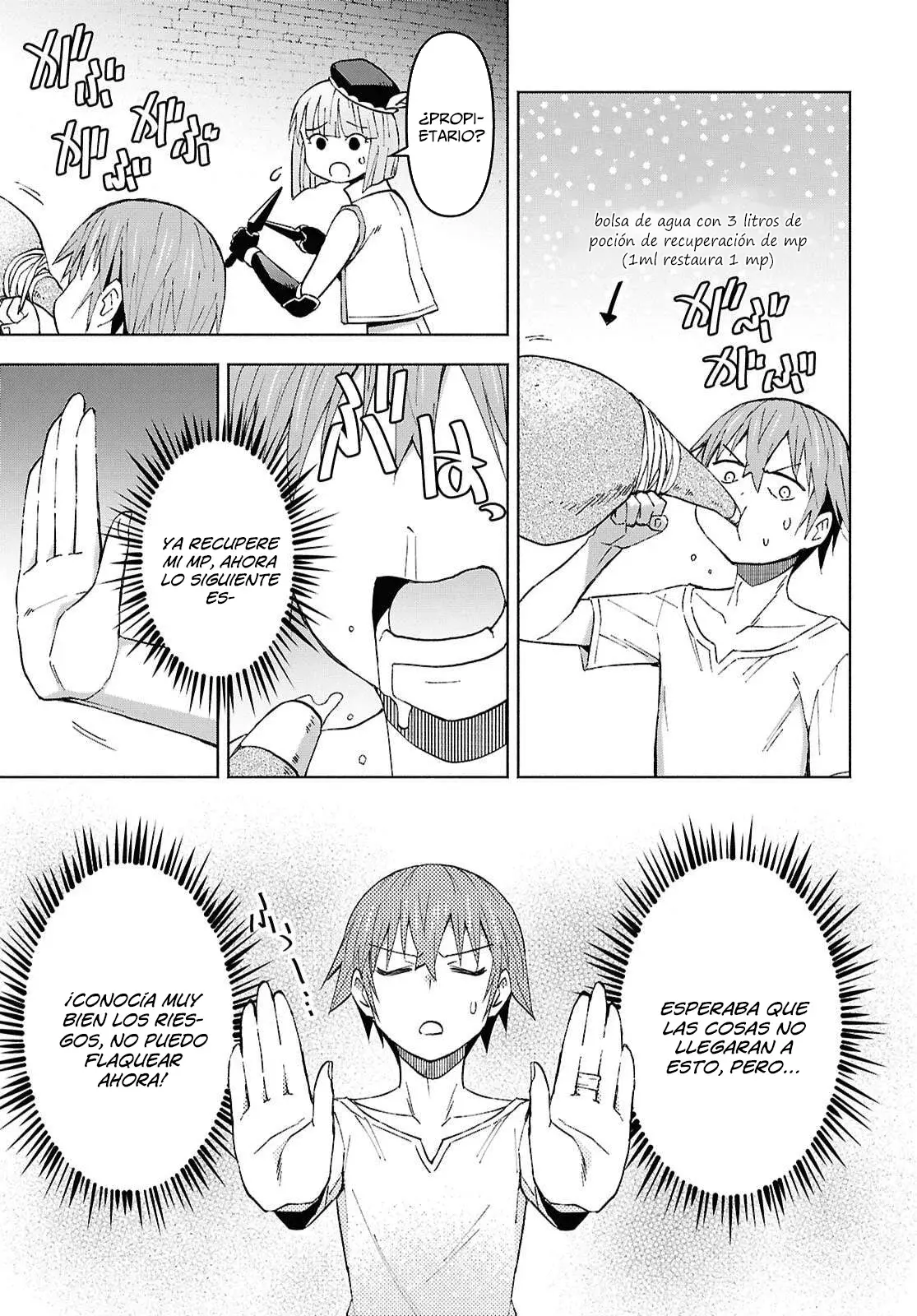 Dungeon Tou de Yadoya o Yarou! Souzou Mahou o Moratta Ore no Hosoude Hanjouki Capítulo 51 - Página 9 en español