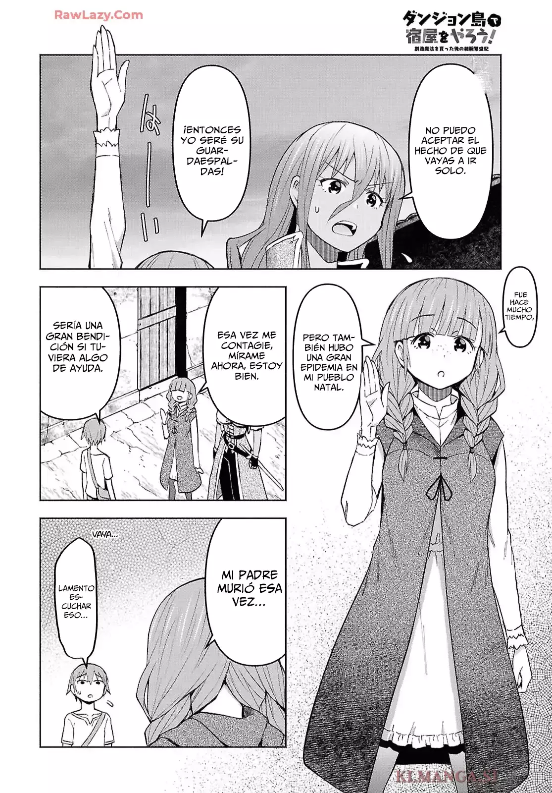 Dungeon Tou de Yadoya o Yarou! Souzou Mahou o Moratta Ore no Hosoude Hanjouki Capítulo 53 - Página 24 en español