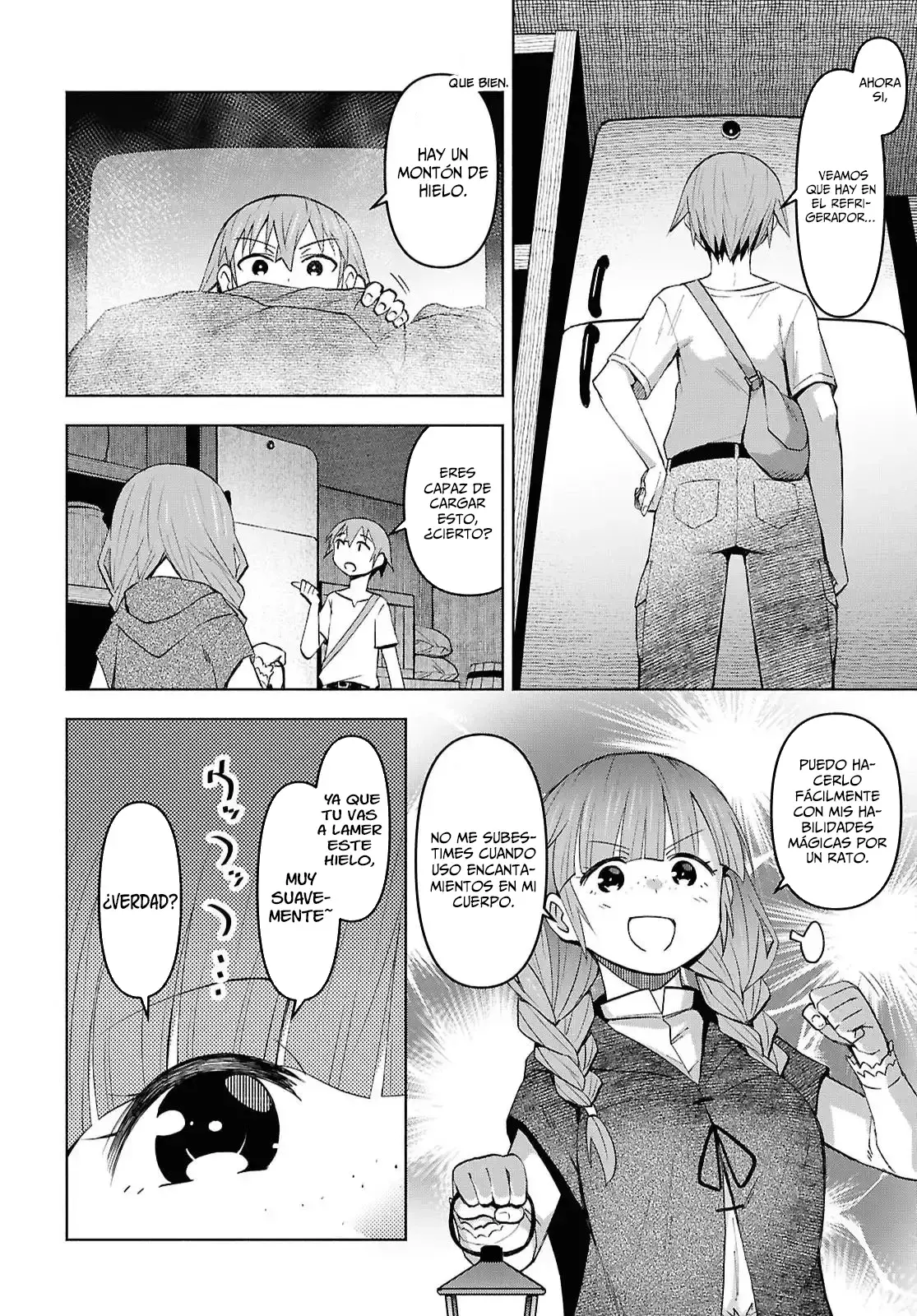 Dungeon Tou de Yadoya o Yarou! Souzou Mahou o Moratta Ore no Hosoude Hanjouki Capítulo 54 - Página 10 en español