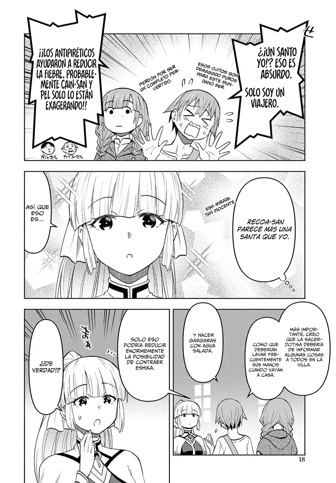 Dungeon Tou de Yadoya o Yarou! Souzou Mahou o Moratta Ore no Hosoude Hanjouki Capítulo 54 - Página 18 en español