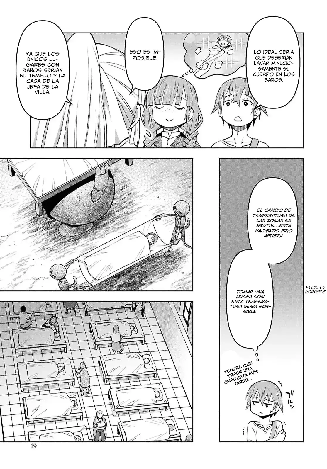 Dungeon Tou de Yadoya o Yarou! Souzou Mahou o Moratta Ore no Hosoude Hanjouki Capítulo 54 - Página 19 en español