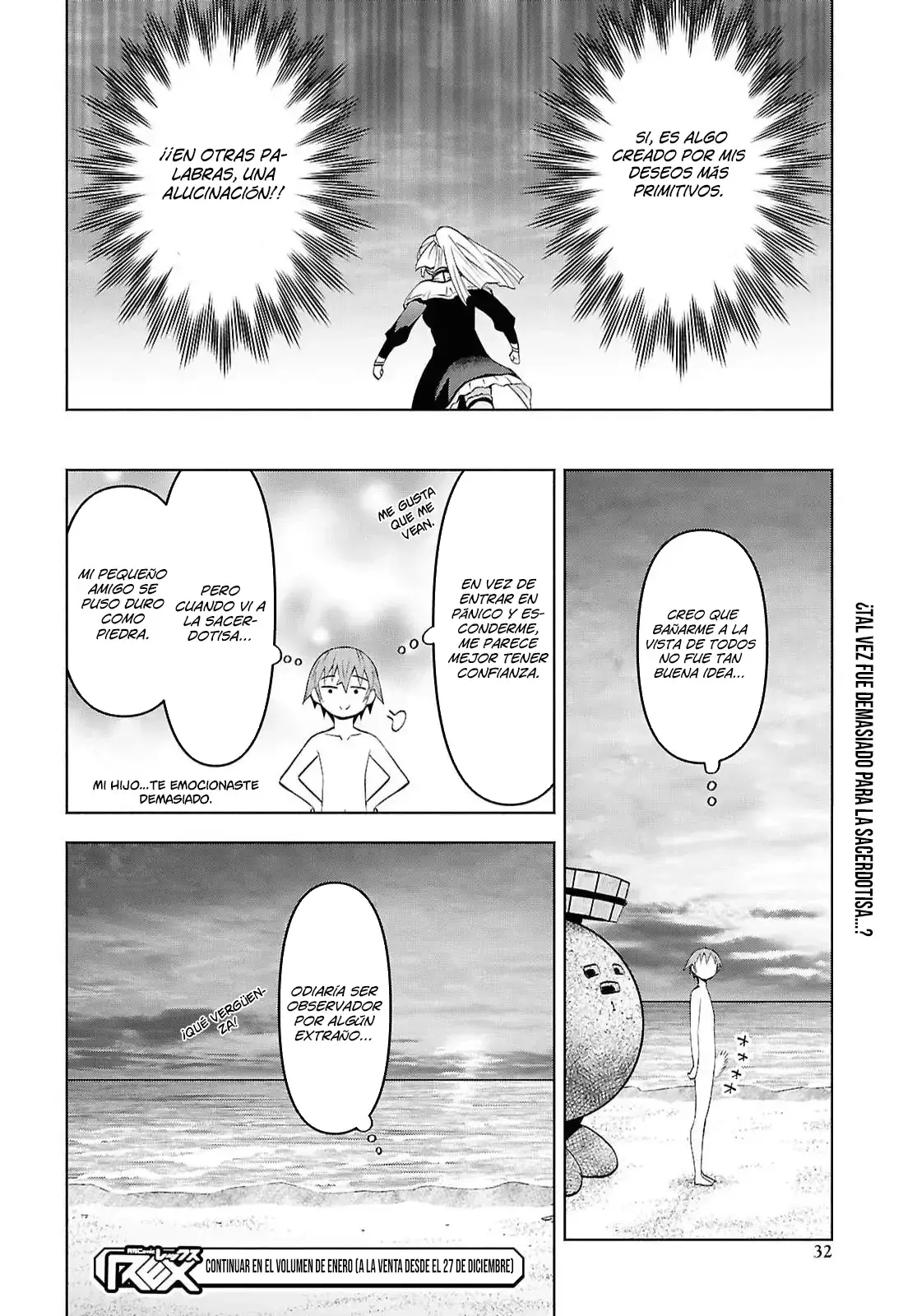 Dungeon Tou de Yadoya o Yarou! Souzou Mahou o Moratta Ore no Hosoude Hanjouki Capítulo 54 - Página 32 en español
