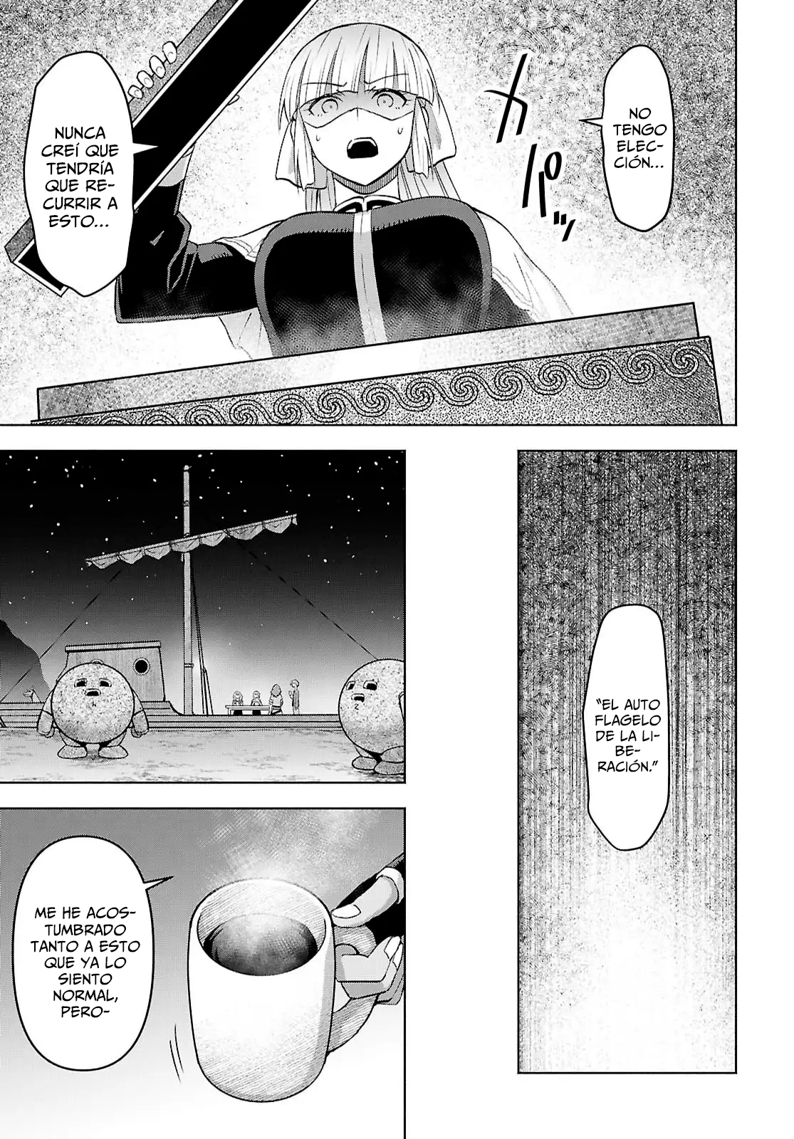 Dungeon Tou de Yadoya o Yarou! Souzou Mahou o Moratta Ore no Hosoude Hanjouki Capítulo 55 - Página 15 en español