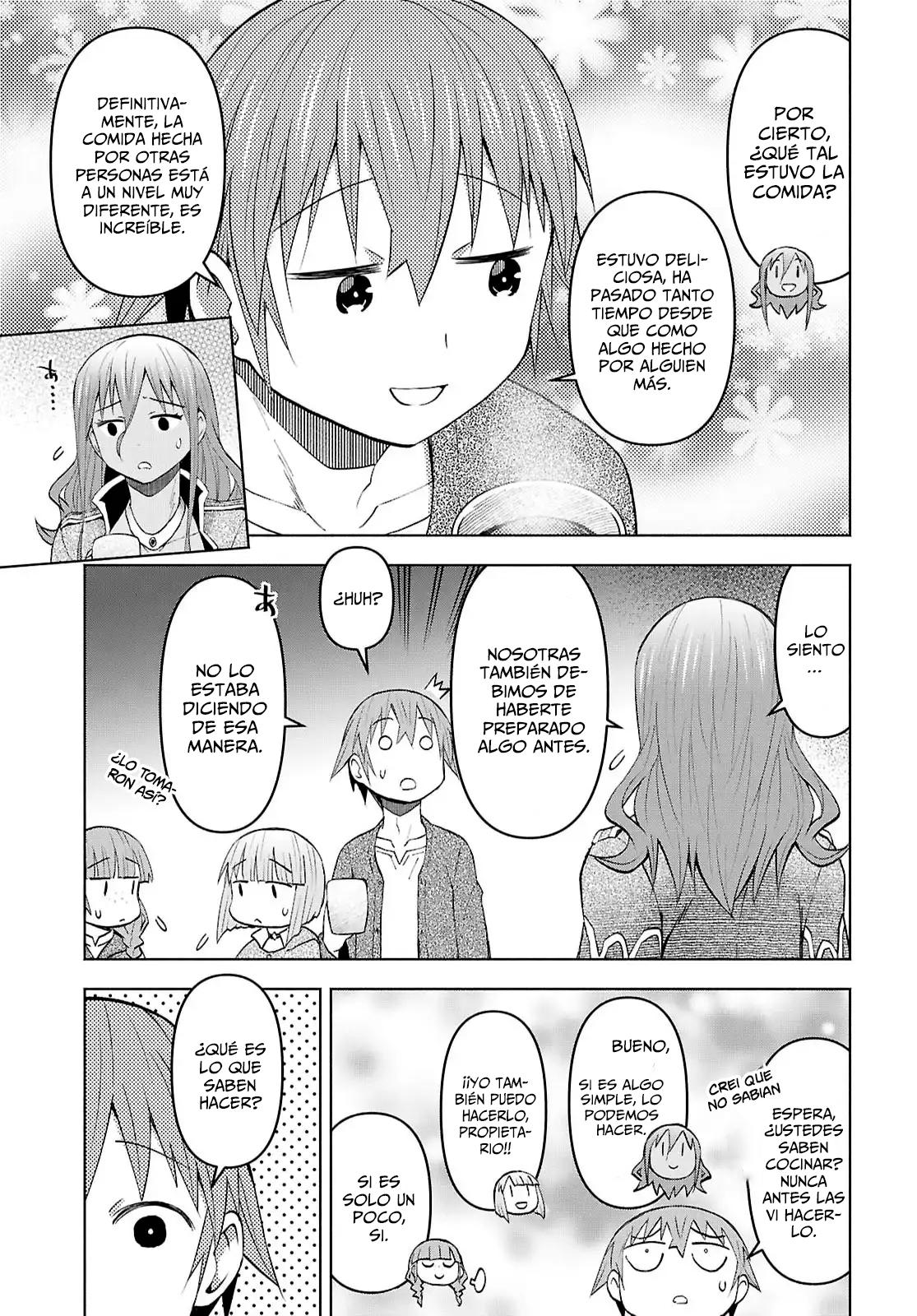 Dungeon Tou de Yadoya o Yarou! Souzou Mahou o Moratta Ore no Hosoude Hanjouki Capítulo 55 - Página 17 en español