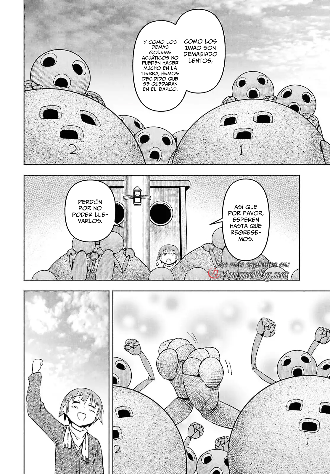 Dungeon Tou de Yadoya o Yarou! Souzou Mahou o Moratta Ore no Hosoude Hanjouki Capítulo 56 - Página 26 en español