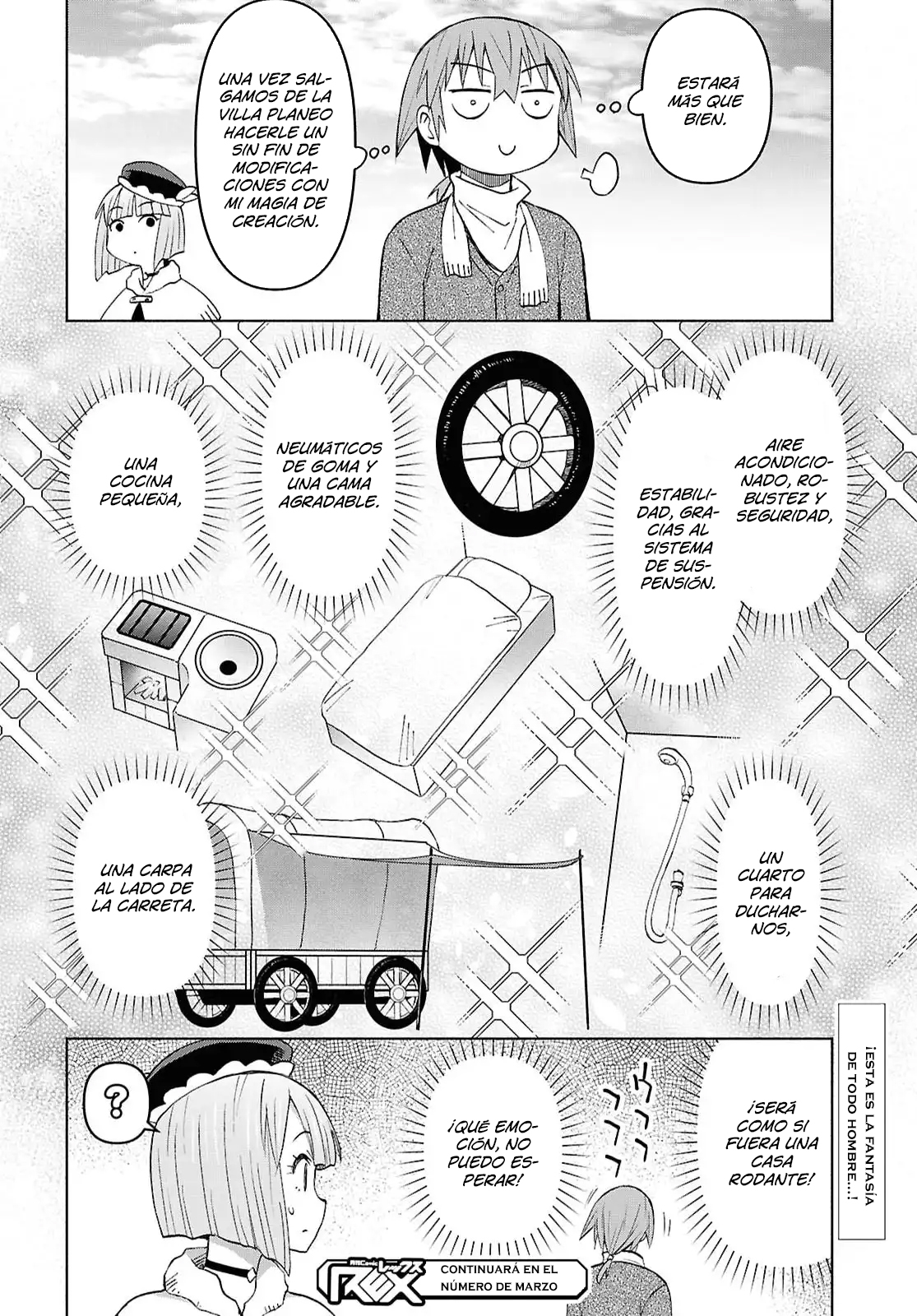 Dungeon Tou de Yadoya o Yarou! Souzou Mahou o Moratta Ore no Hosoude Hanjouki Capítulo 56 - Página 28 en español