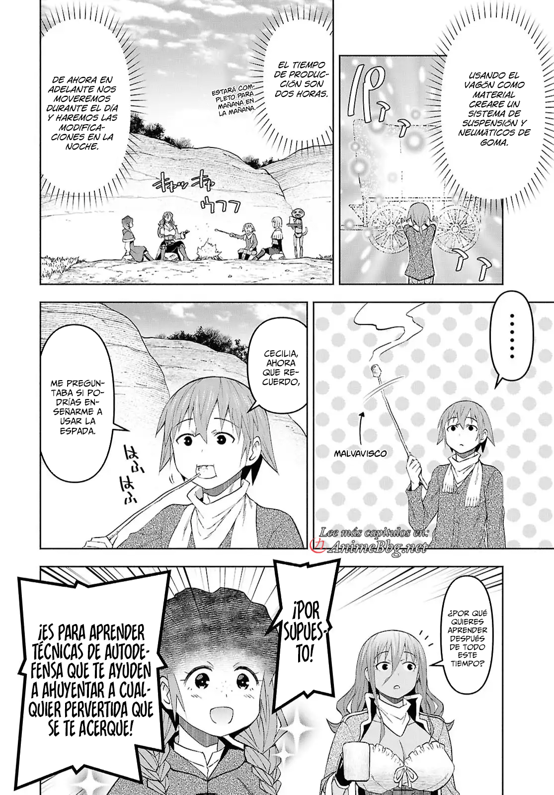 Dungeon Tou de Yadoya o Yarou! Souzou Mahou o Moratta Ore no Hosoude Hanjouki Capítulo 57 - Página 14 en español