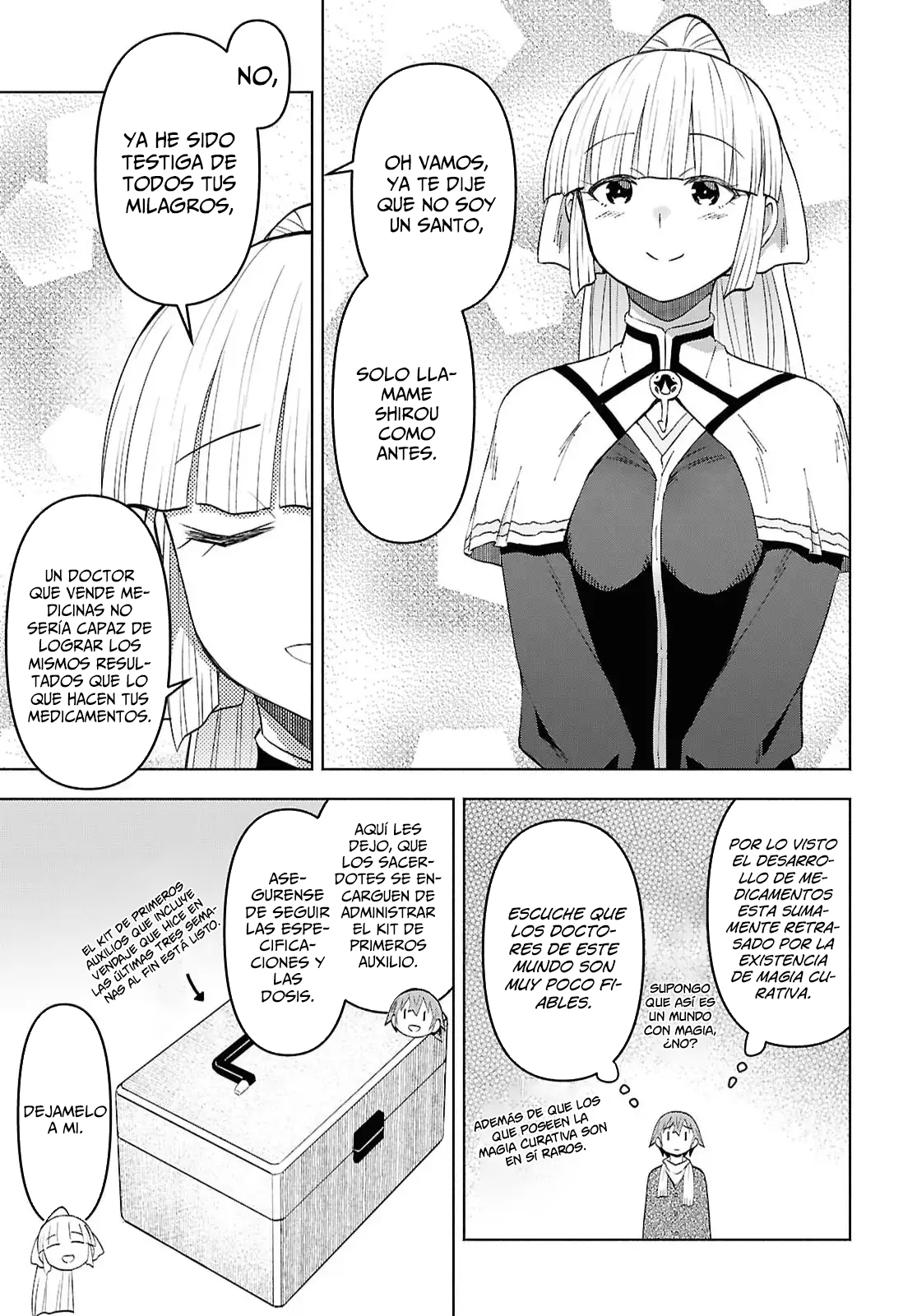 Dungeon Tou de Yadoya o Yarou! Souzou Mahou o Moratta Ore no Hosoude Hanjouki Capítulo 57 - Página 5 en español