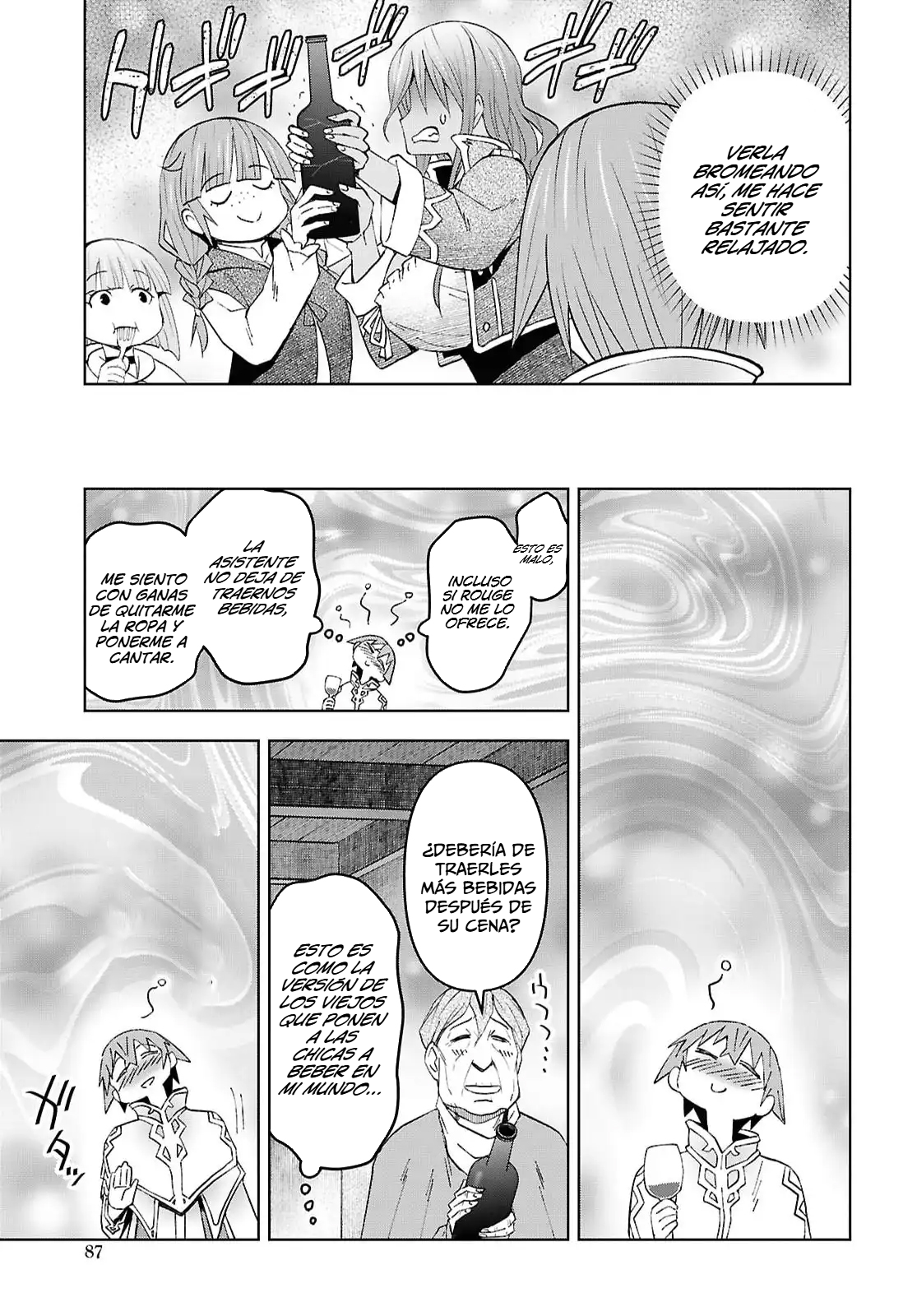 Dungeon Tou de Yadoya o Yarou! Souzou Mahou o Moratta Ore no Hosoude Hanjouki Capítulo 58 - Página 25 en español