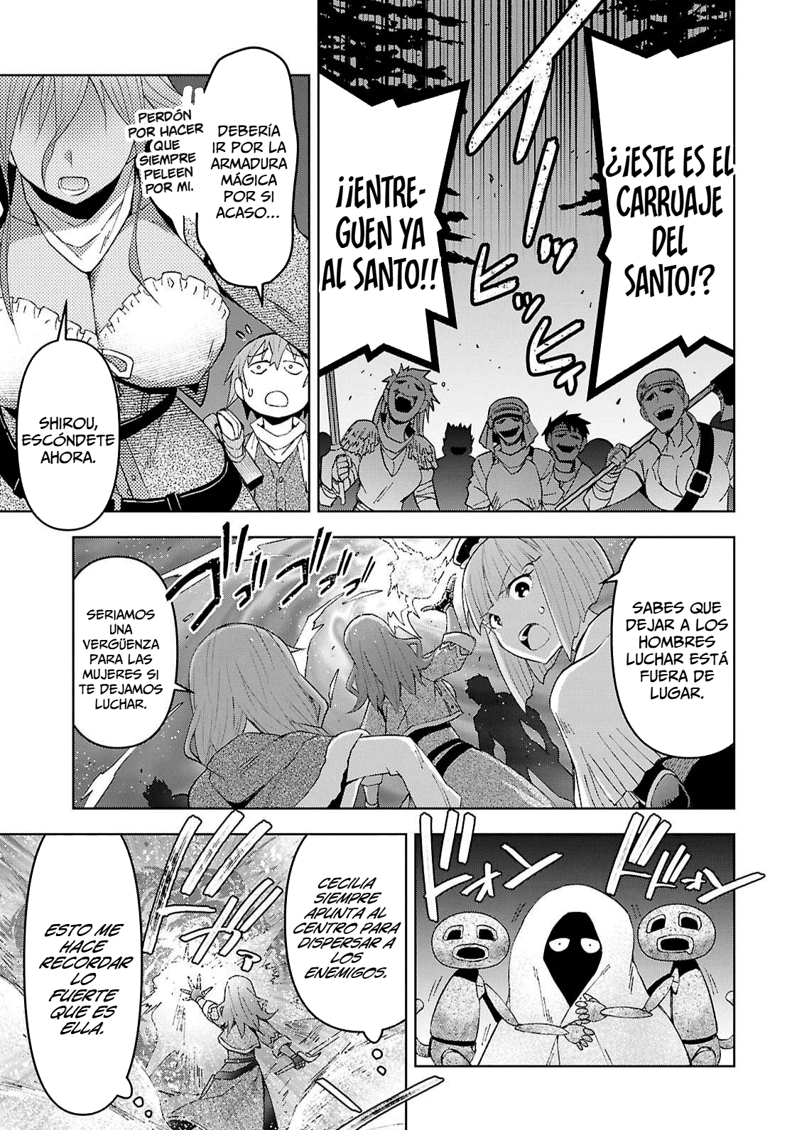Dungeon Tou de Yadoya o Yarou! Souzou Mahou o Moratta Ore no Hosoude Hanjouki Capítulo 59 - Página 21 en español