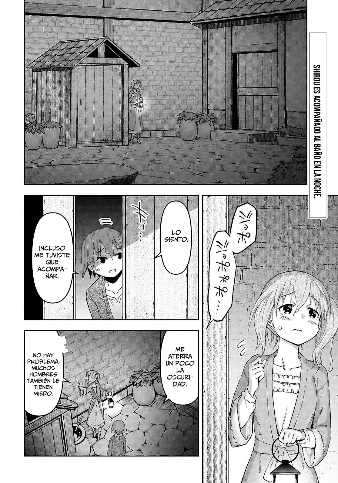 Dungeon Tou de Yadoya o Yarou! Souzou Mahou o Moratta Ore no Hosoude Hanjouki Capítulo 59 - Página 4 en español