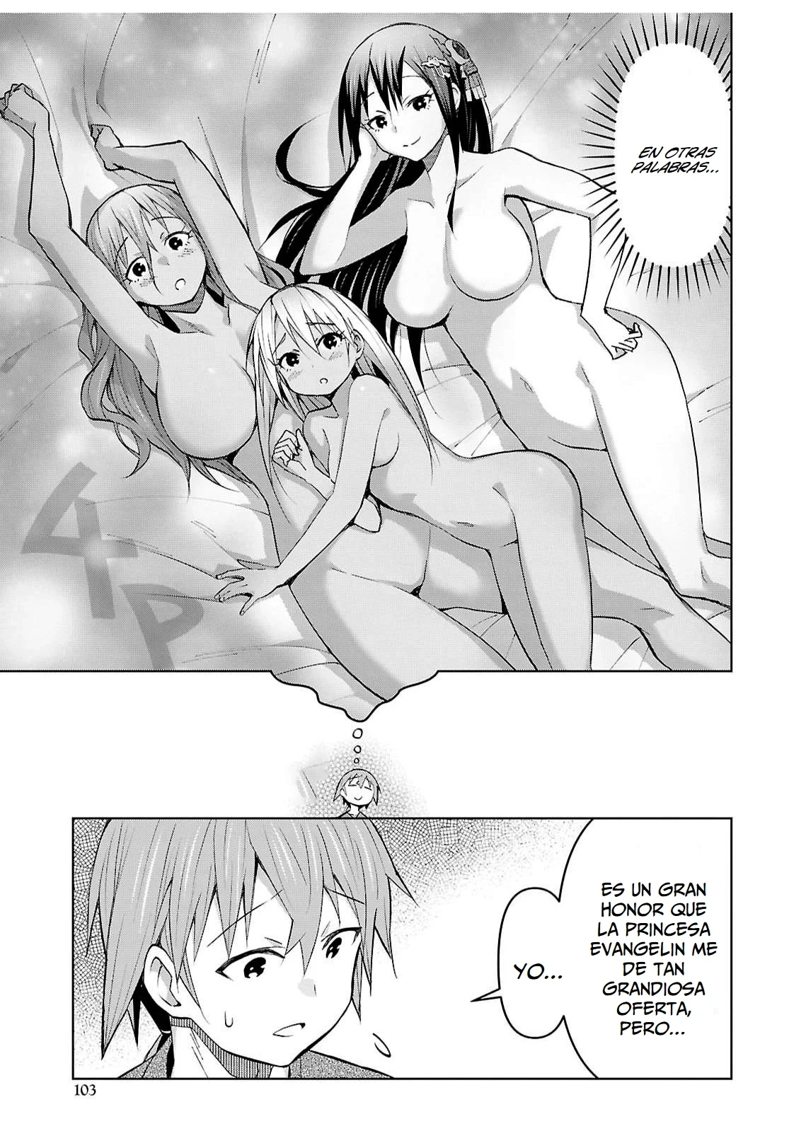 Dungeon Tou de Yadoya o Yarou! Souzou Mahou o Moratta Ore no Hosoude Hanjouki Capítulo 60 - Página 20 en español